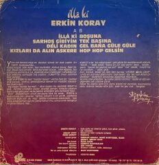 Erkin Koray – İlla Ki LP ( Sarı Plak )