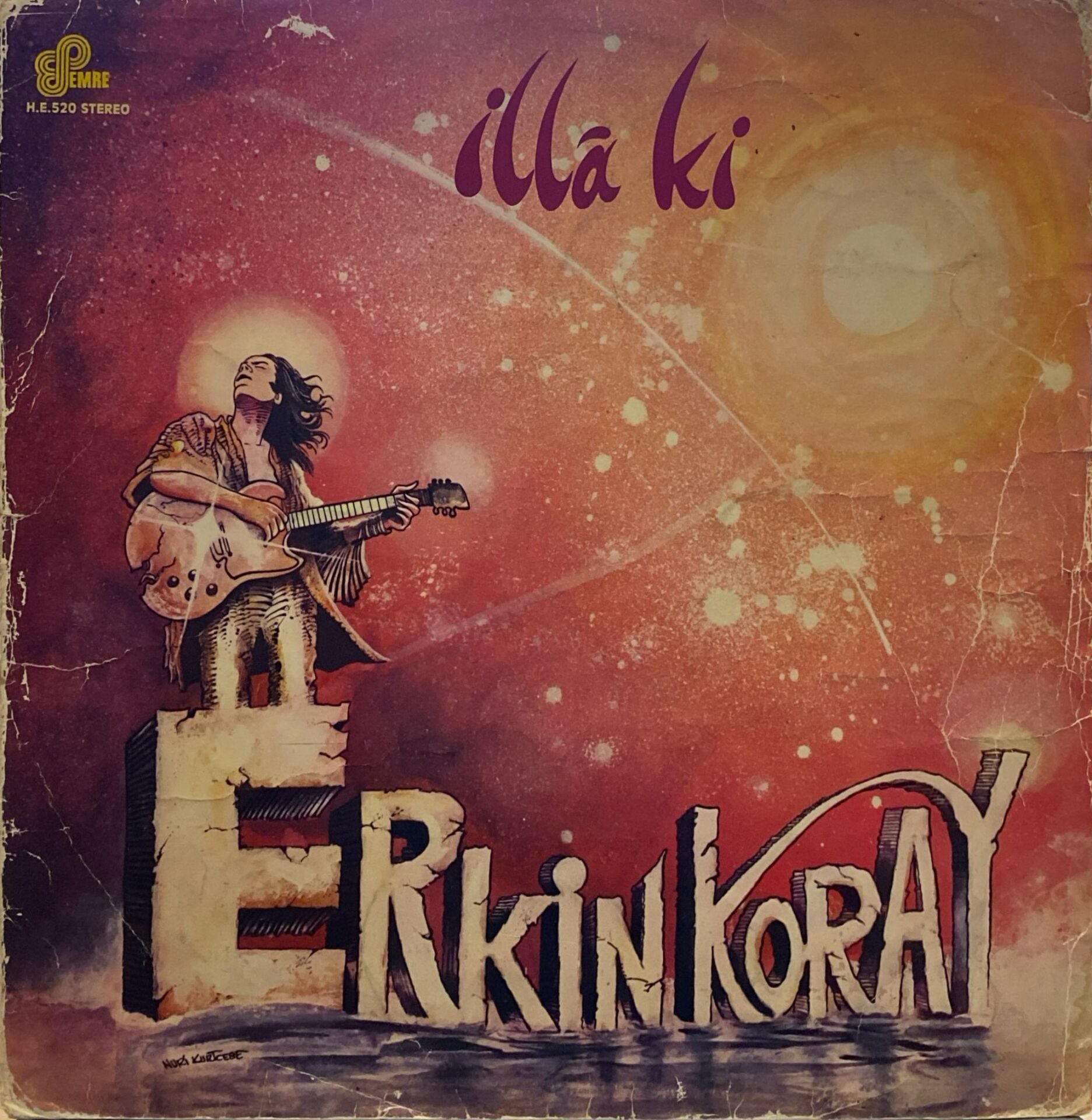 Erkin Koray – İlla Ki LP ( Sarı Plak )