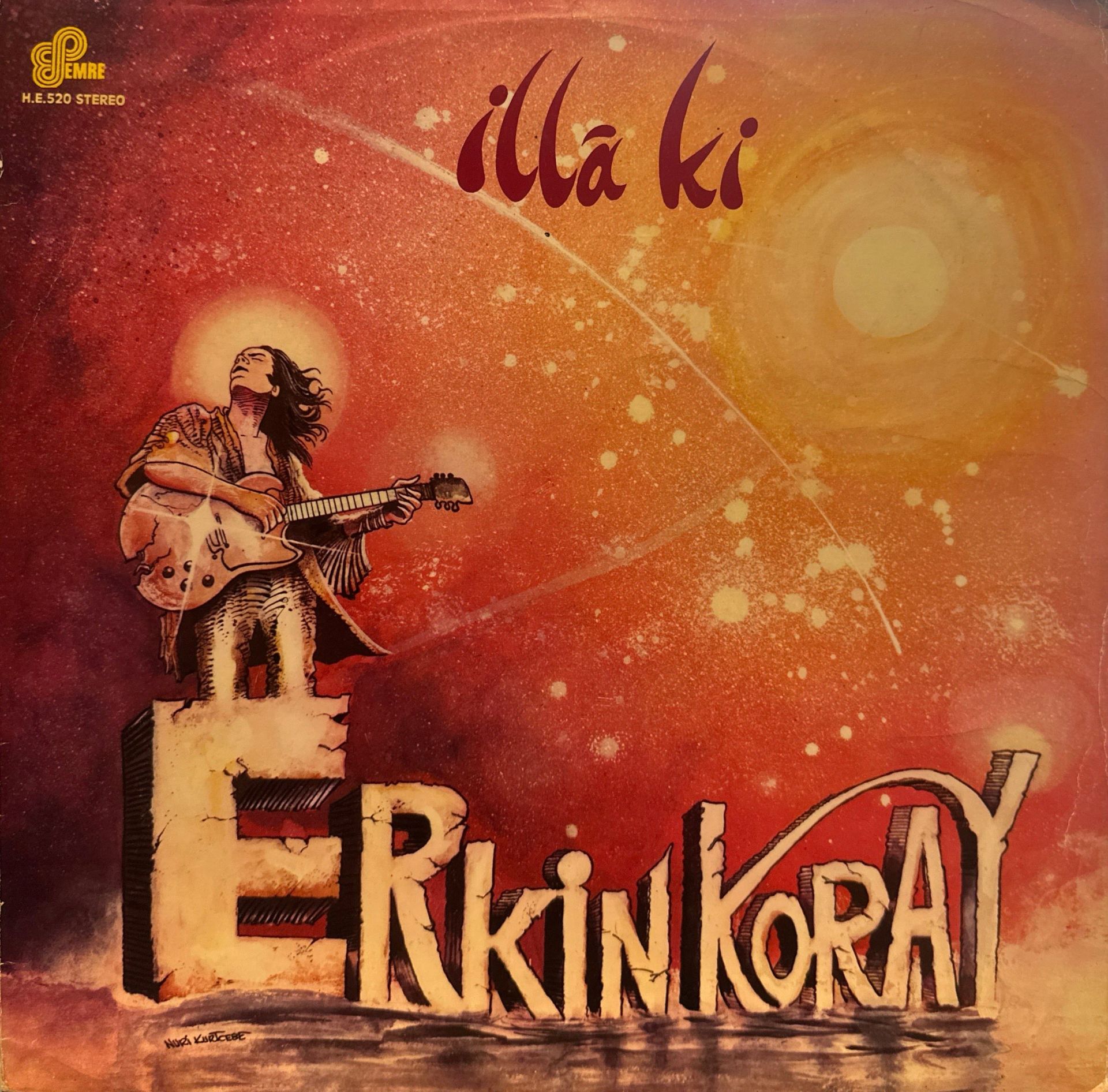 Erkin Koray – İlla Ki LP ( Sarı Plak )