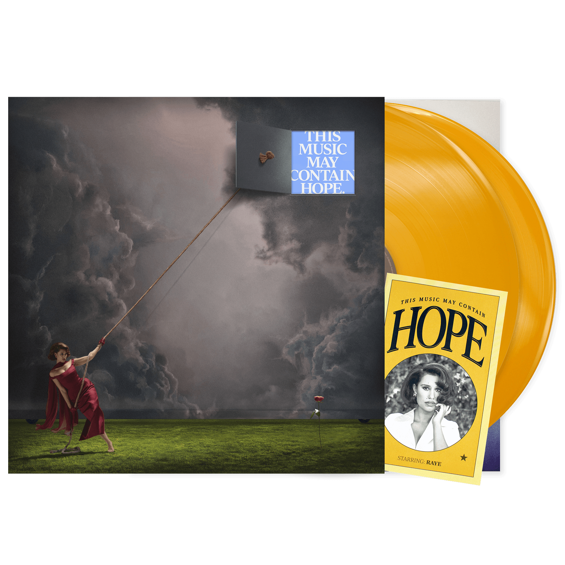 Raye - This Music May Contain Hope. ( Marigold Yellow Vinyl ) LP