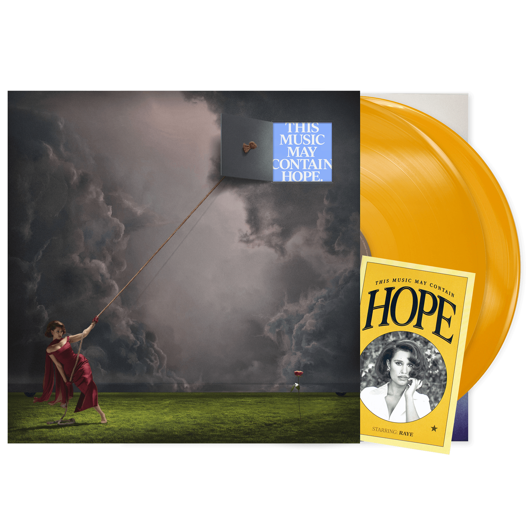 Raye - This Music May Contain Hope. ( Marigold Yellow Vinyl ) LP