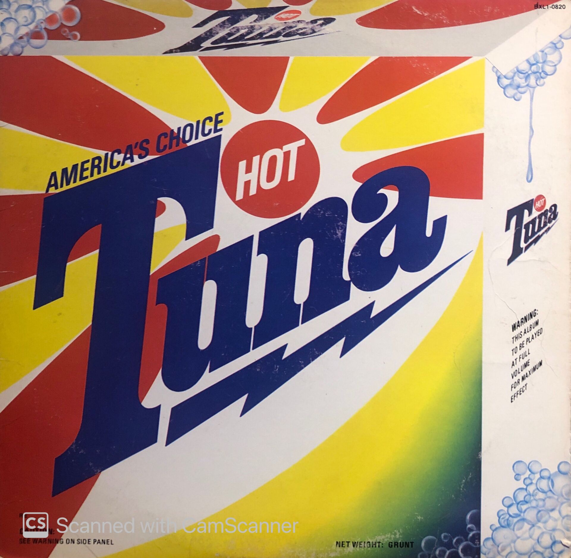 Hot Tuna – America's Choice LP
