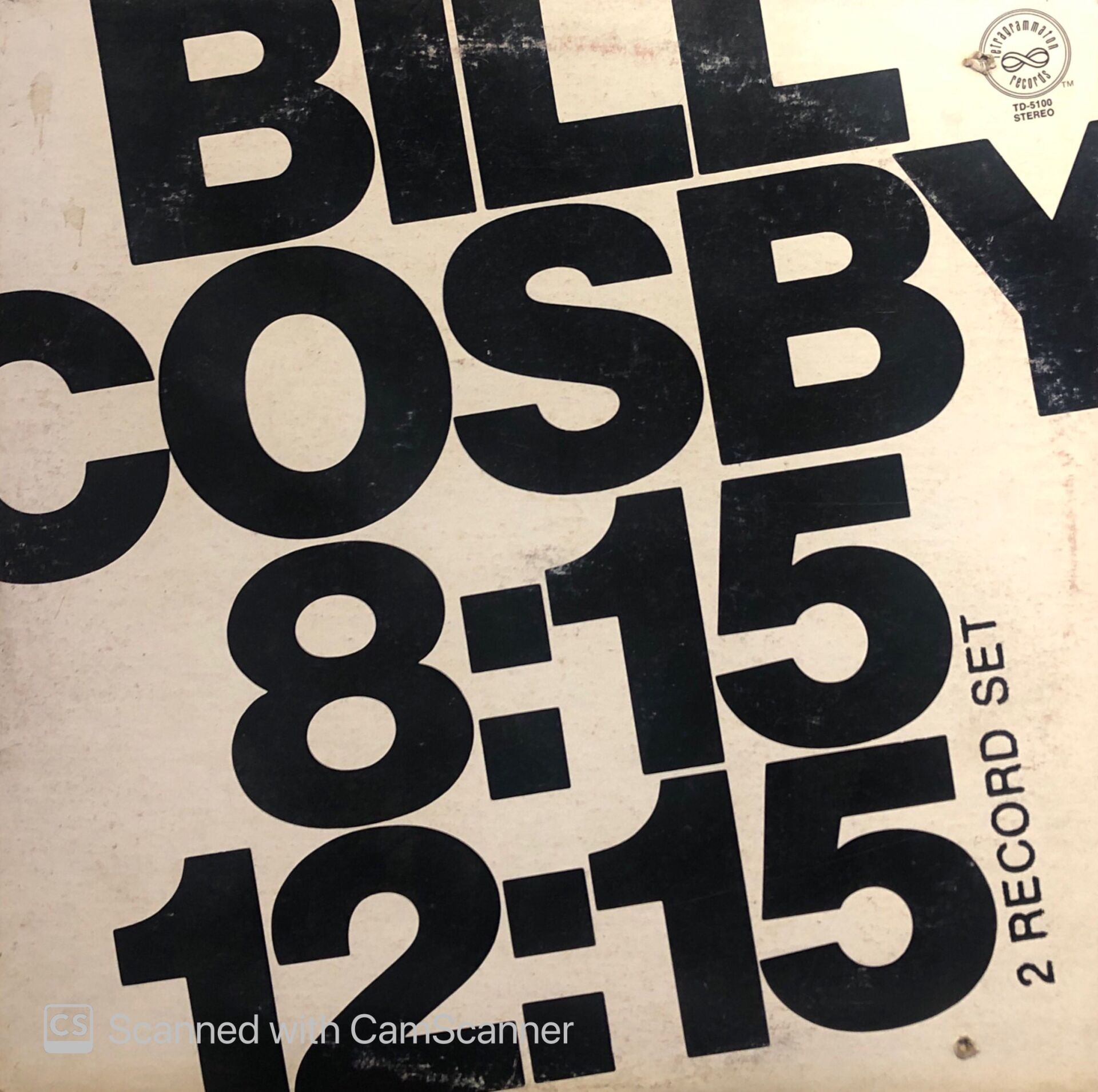 Bill Cosby – Bill Cosby 8:15 12:15 LP