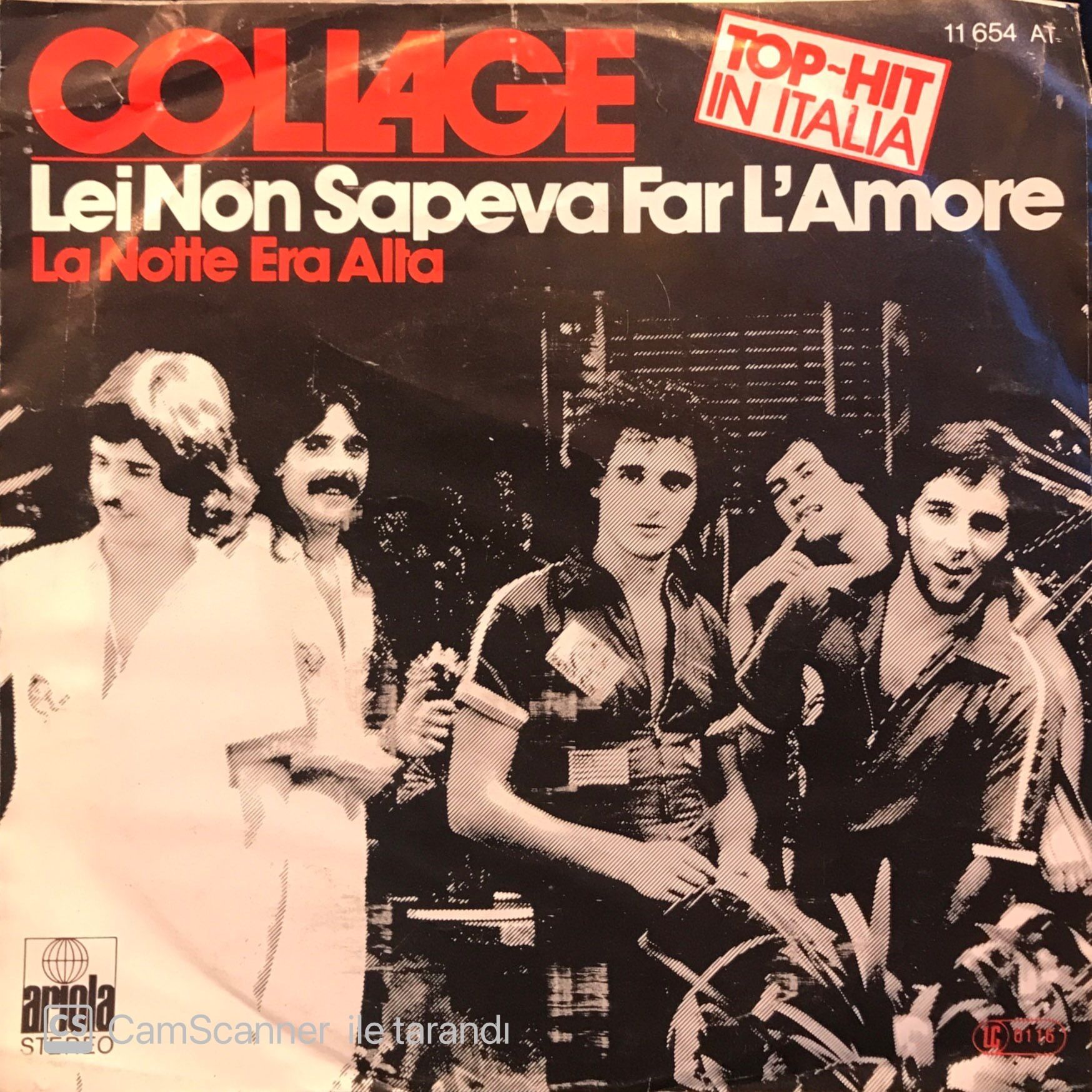 Collage - Lei Non Sapeva Far L'Amore / La Notte Era Alta 45'lik