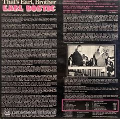 Earl Bostic – That's Earl, Brother LP
