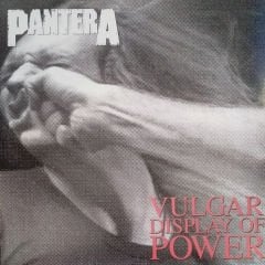 Pantera – Vulgar Display Of Power ( Limited Edition - White & True Metal Gray Marbled ) LP