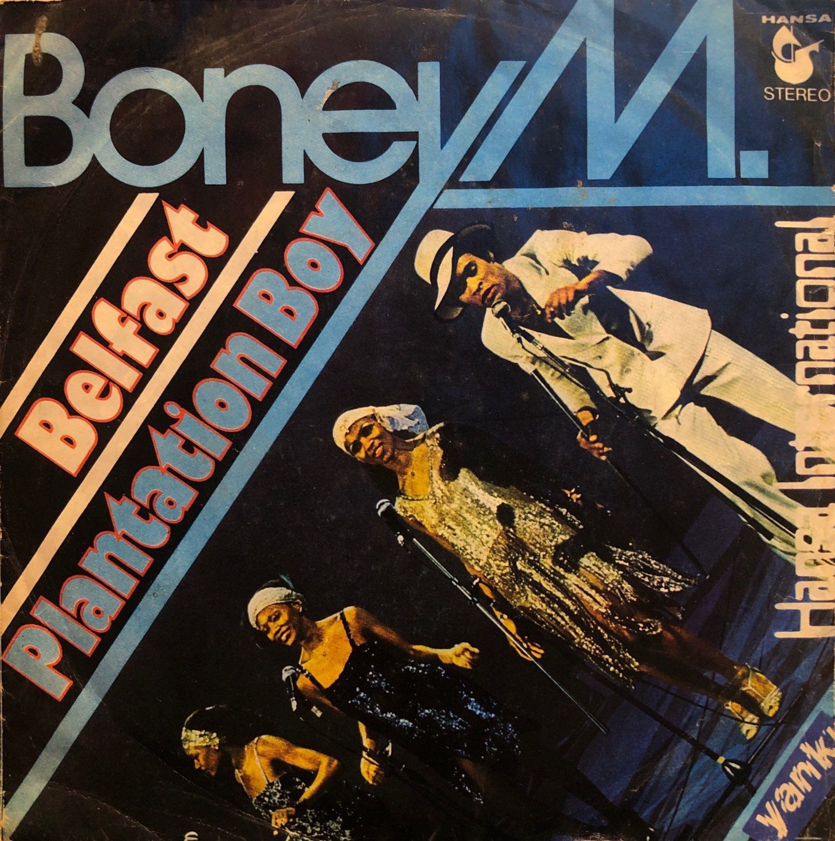 Boney M. - Belfast / Plantation Boy 45'lik