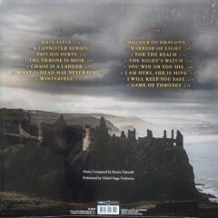 Global Stage Orchestra – Plays Music From Game Of Thrones Soundtrack ( Limited, Coloured ) LP