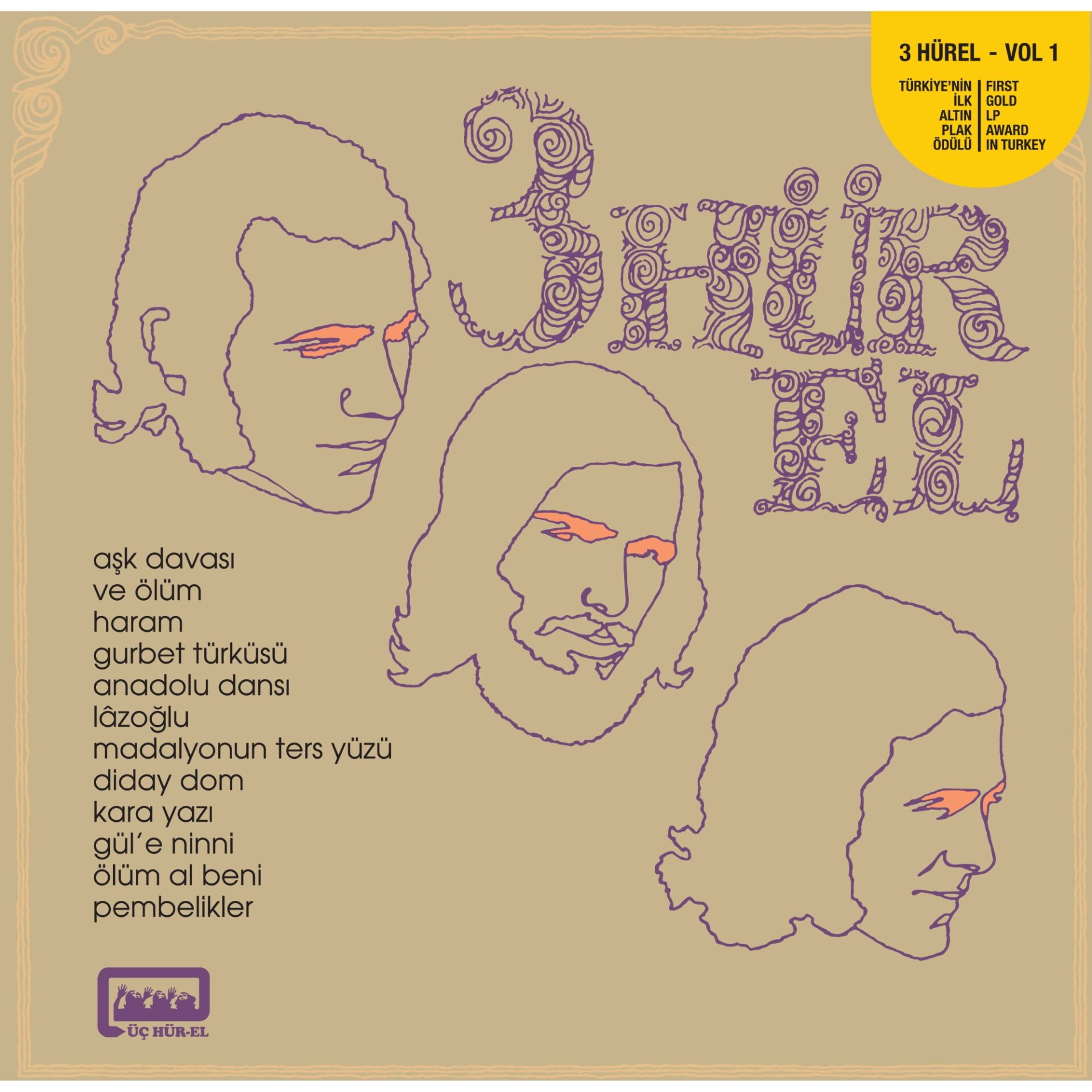 3 Hürel – Volume 1 LP