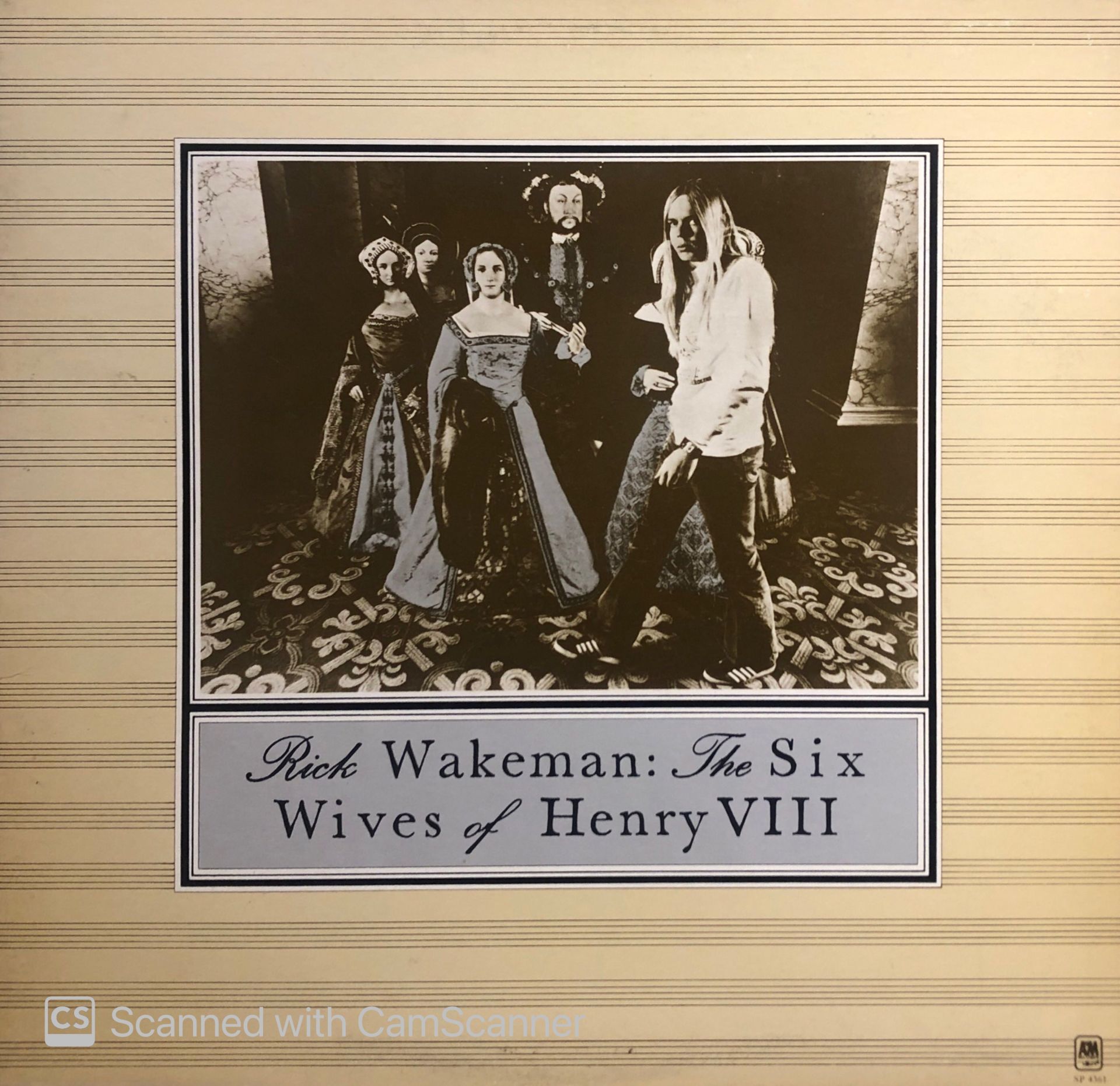 Rick Wakeman – The Six Wives Of Henry VIII LP