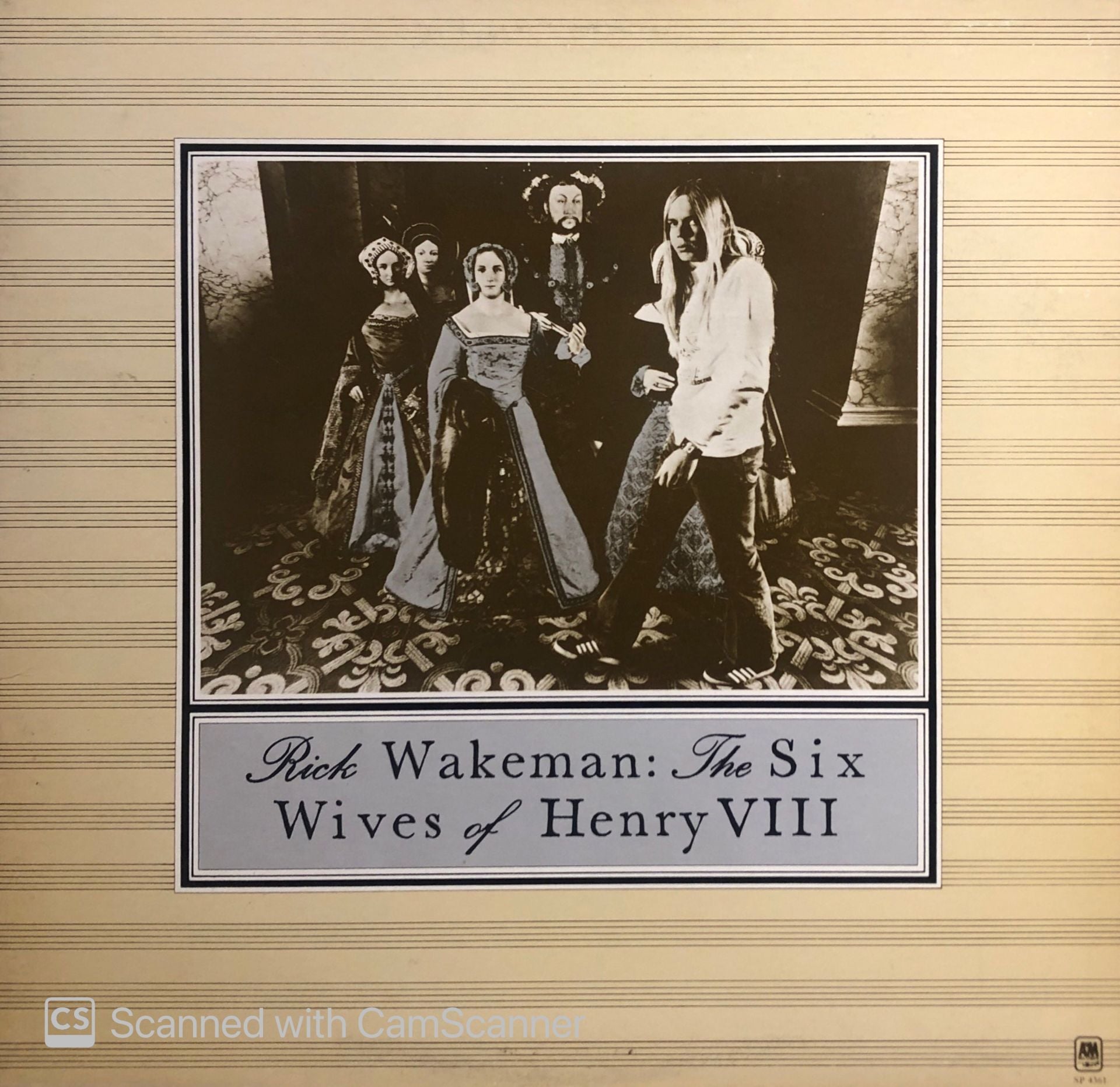 Rick Wakeman – The Six Wives Of Henry VIII LP