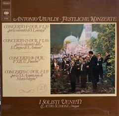 Antonio Vivaldi - I Solisti Veneti, Claudio Scimone – Festliche Konzerte LP