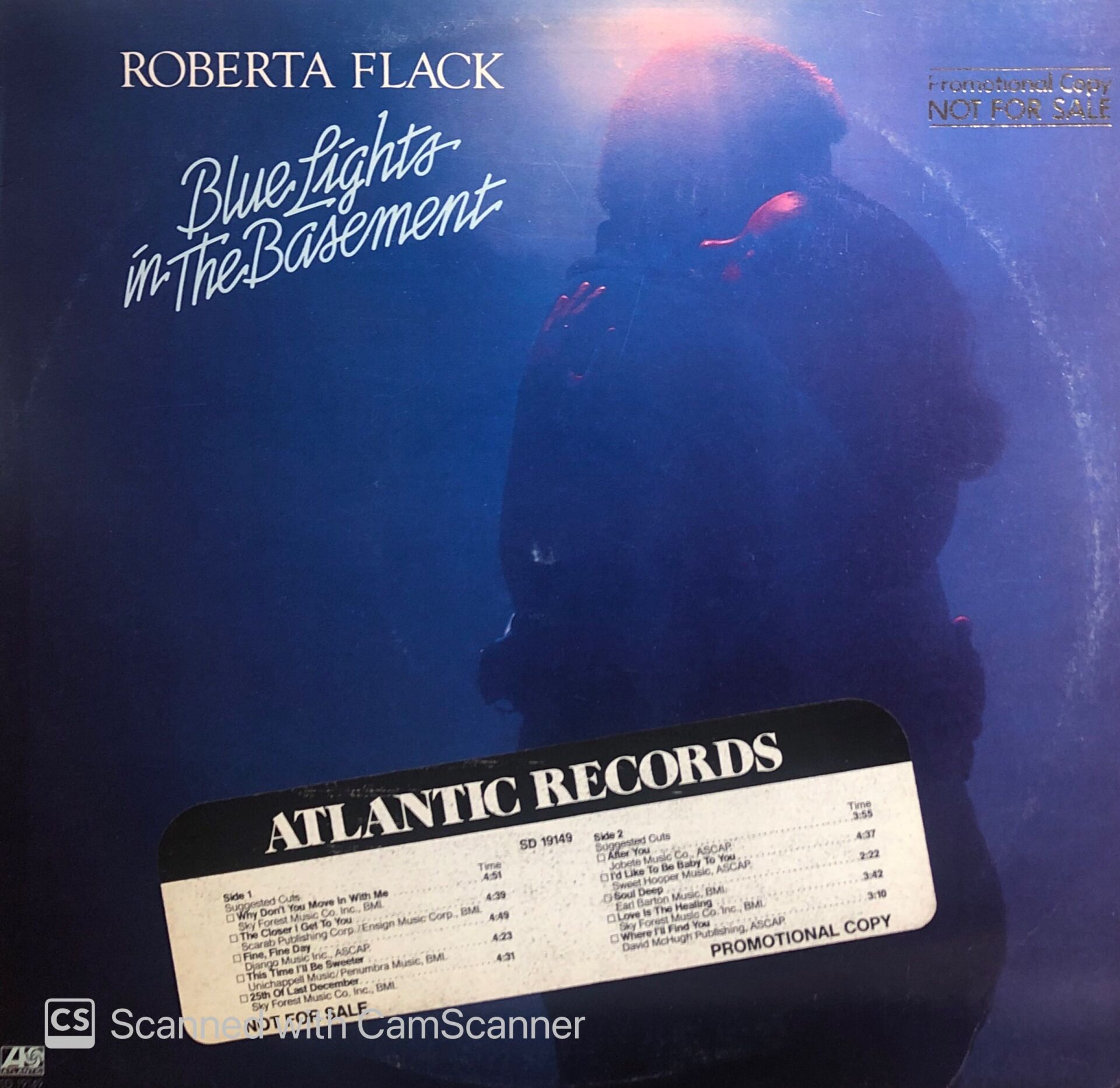 Roberta Flack – Blue Lights In The Basement LP