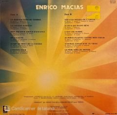 Enrico Macias – Un Berger Vient De Tomber LP