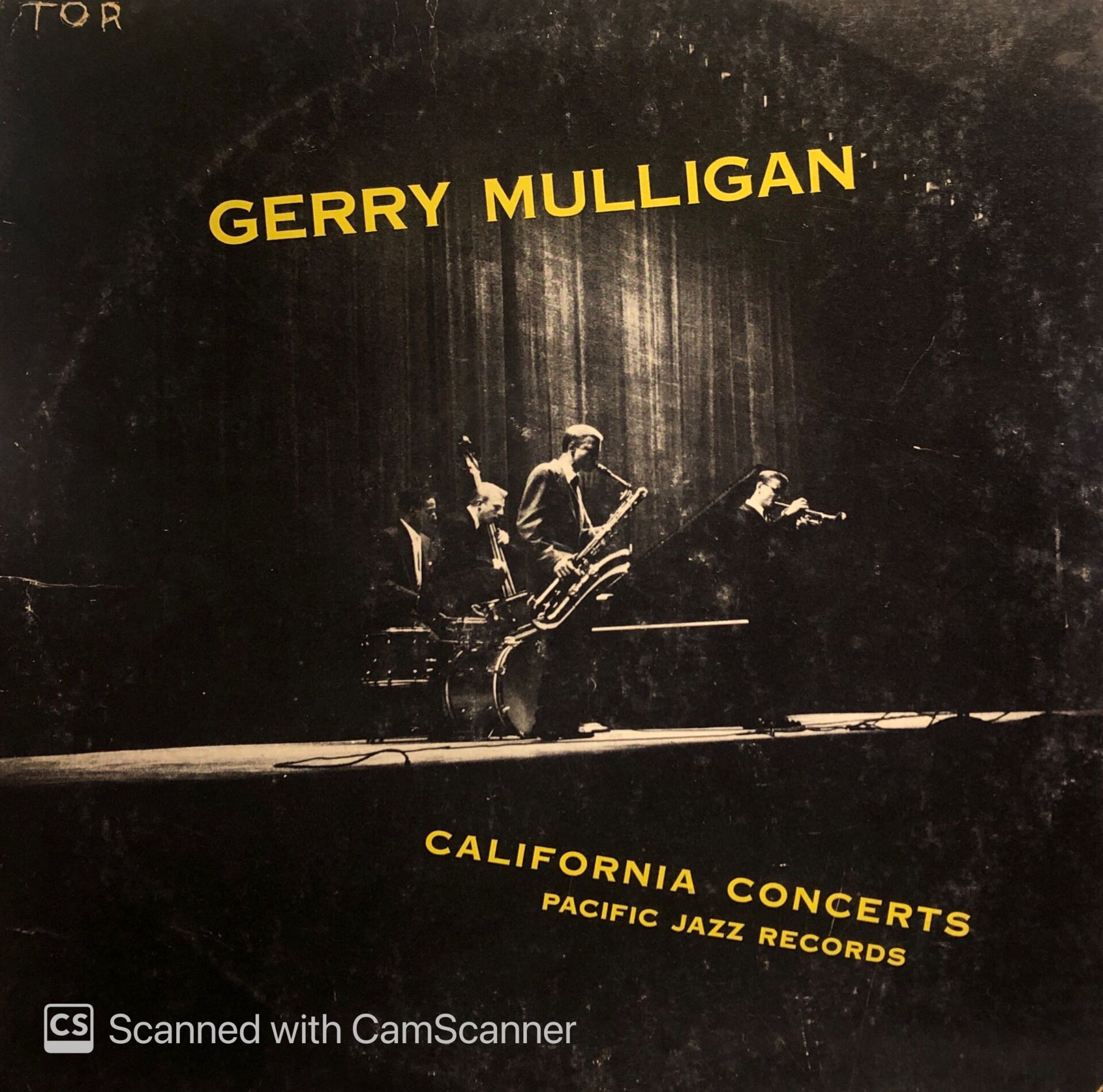 Gerry Mulligan – California Concerts LP