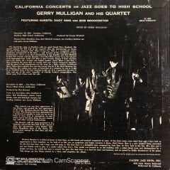 Gerry Mulligan – California Concerts LP