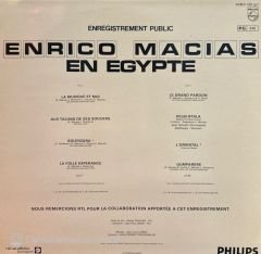 Enrico Macias – En Egypte LP