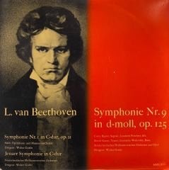 L. van Beethoven* – Symphonie Nr. 1 In C-dur, Op. 21 / Jenaer Symphonie In C-dur / Symphonie Nr. 9 In D-moll, Op. 125 LP
