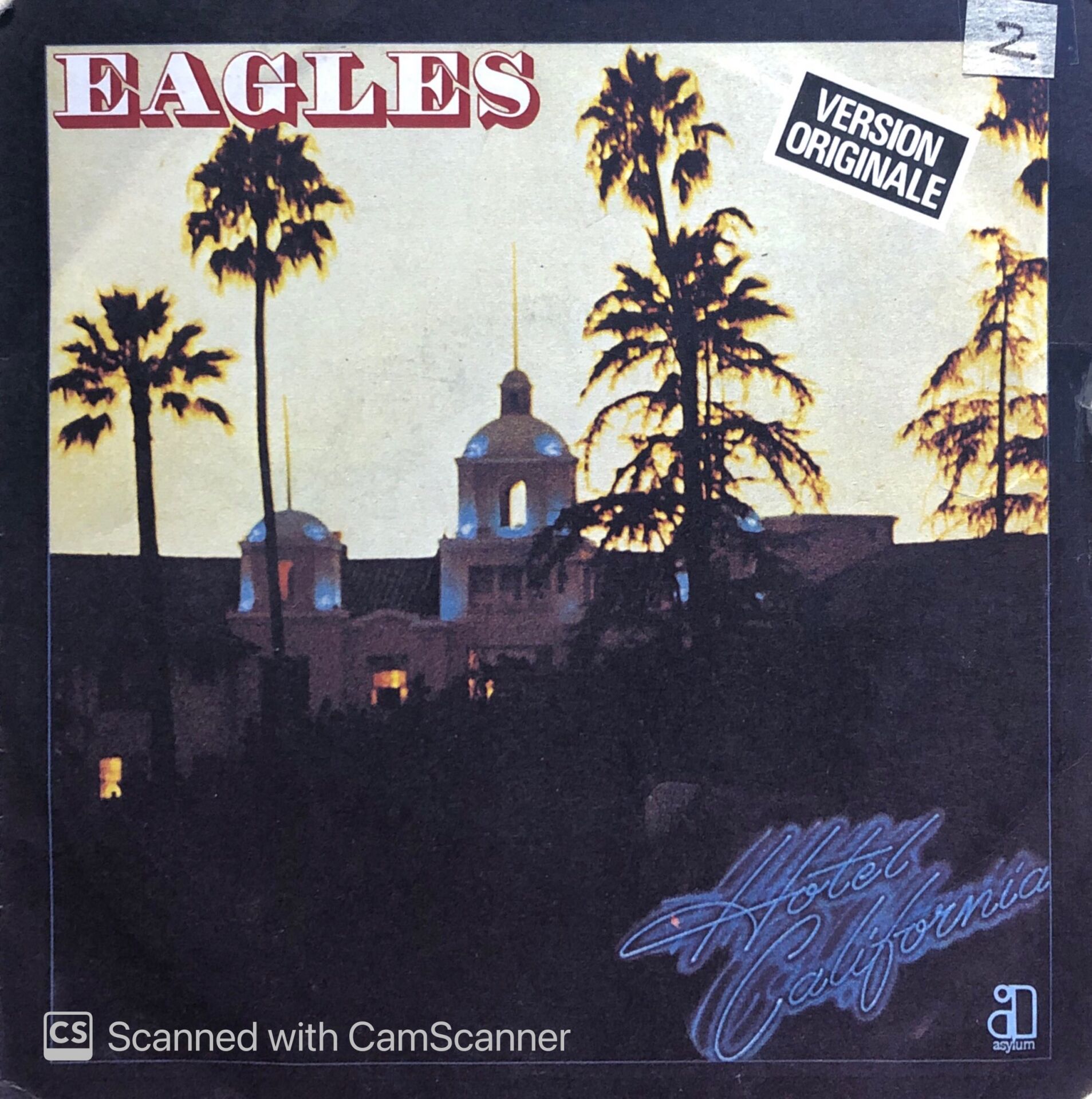 Eagles - Hotel California / New Kid In Town 45lik