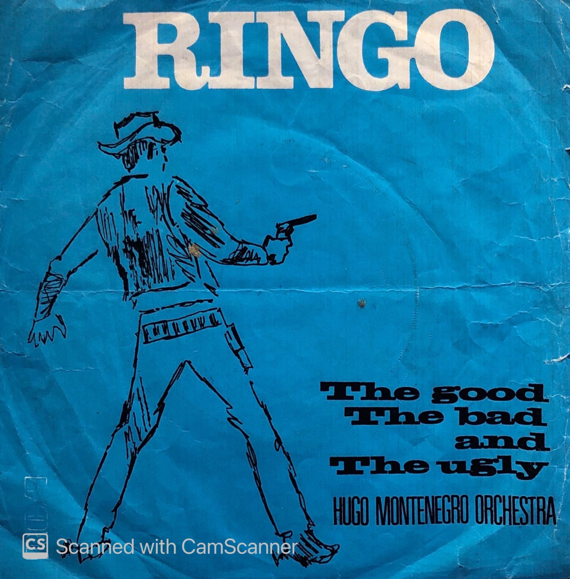 Hugo Montegro Orchestra - The Good The Bad And The Ugly / March With Hope 45lik