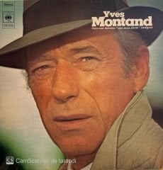 Yves Montand – Dans Son Dernier ''One Man Show'' Intégral LP