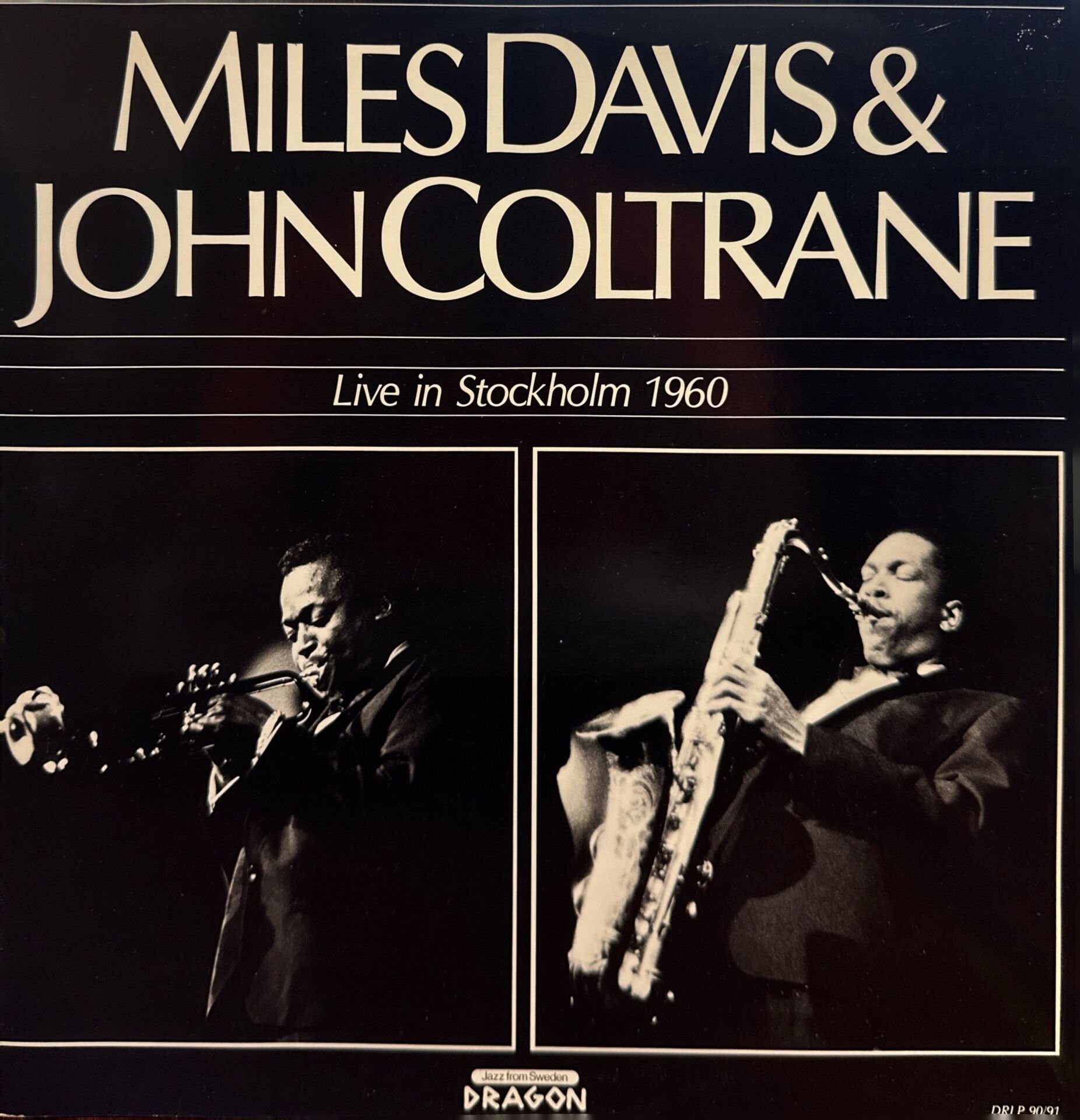 Miles Davis & John Coltrane – Live In Stockholm 1960 LP