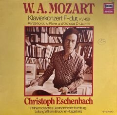 W. A. Mozart*, Christoph Eschenbach, Philharmonisches Staatsorchester Hamburg, Wilhelm Brückner-Rüggeberg – Klavierkonzert F-Dur, KV 459, Konzertrondo Für Klavier Und Orchester D-Dur, KV 382 LP