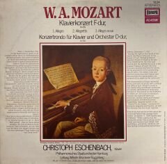 W. A. Mozart*, Christoph Eschenbach, Philharmonisches Staatsorchester Hamburg, Wilhelm Brückner-Rüggeberg – Klavierkonzert F-Dur, KV 459, Konzertrondo Für Klavier Und Orchester D-Dur, KV 382 LP