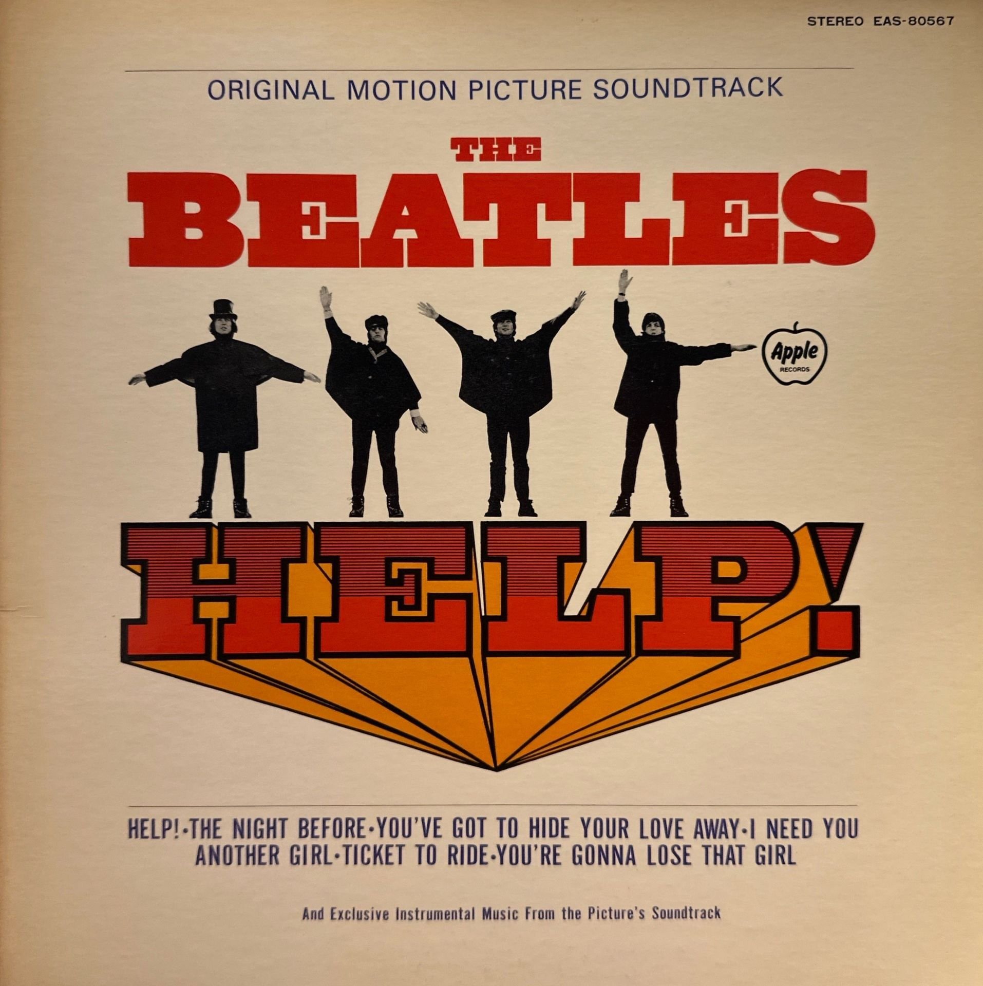The Beatles – Help! (Original Motion Picture Soundtrack) LP