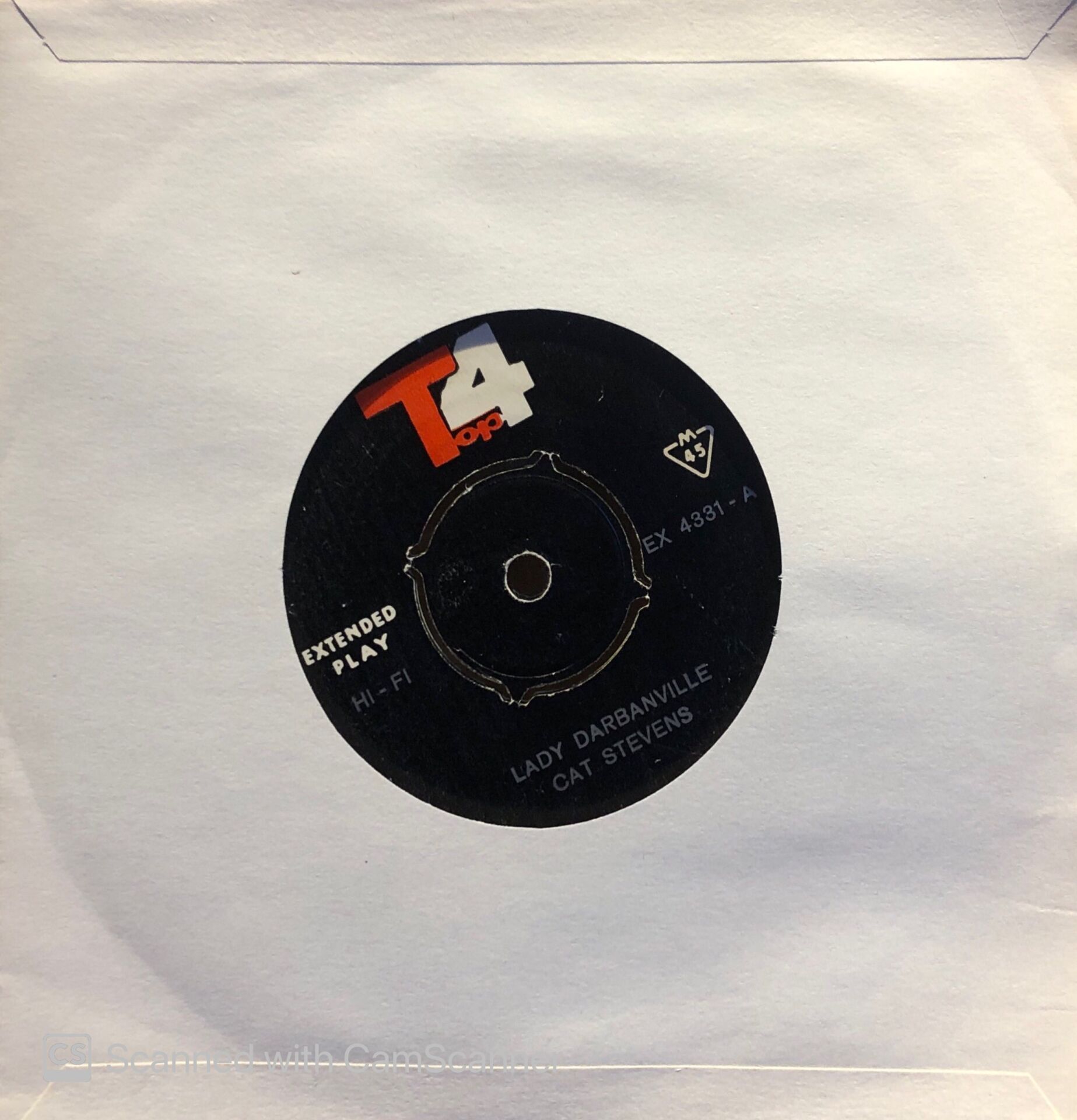 Cat Stevens - Lady Darbanville / Time Fill My Eyes 45lik