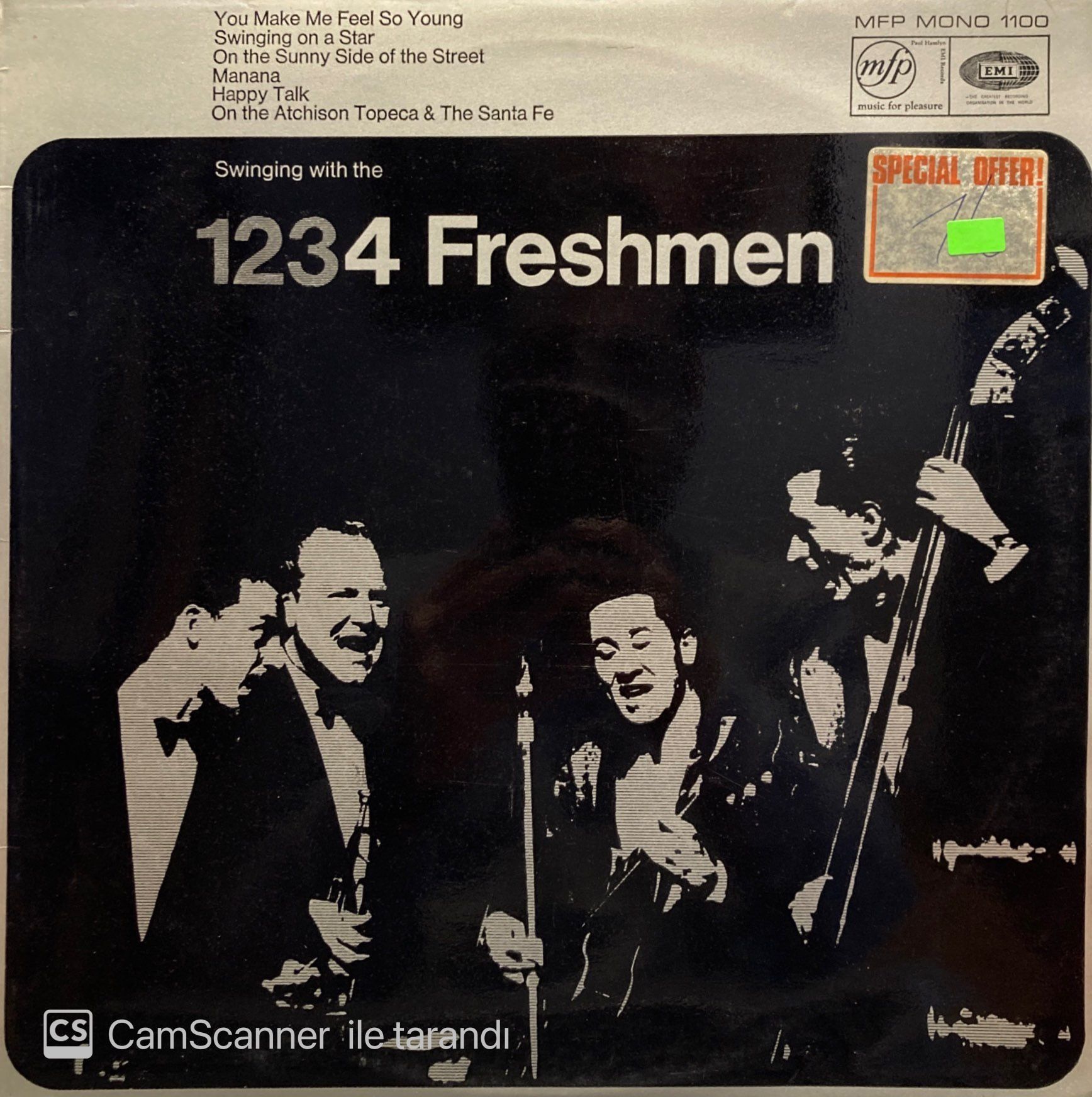 The Four Freshmen – Swinging With The Four Freshmen LP