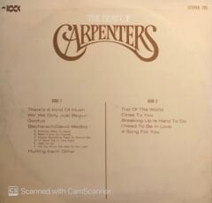 Carpenters – The Best Of Carpenters LP
