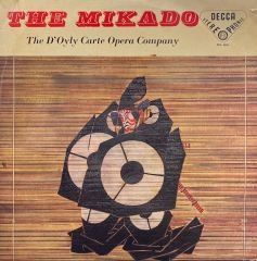 Gilbert And Sullivan* - D'Oyly Carte Opera Company, The New Symphony Orchestra Of London, Isidore Godfrey – The Mikado 1& 2 LP