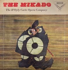 Gilbert And Sullivan* - D'Oyly Carte Opera Company, The New Symphony Orchestra Of London, Isidore Godfrey – The Mikado 1& 2 LP