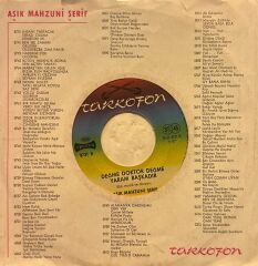 Aşık Mahzuni Şerif - İte Bak İte / Değme Doktor Değme Yaram Başkadır 45'lik ( Almanya baskı )