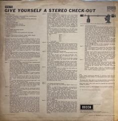 No Artist – How To Give Yourself A Stereo Check-Out LP