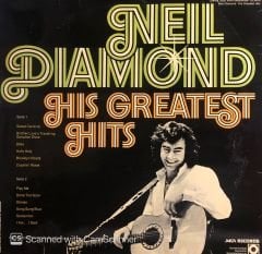Neil Diamond – His Greatest Hits LP
