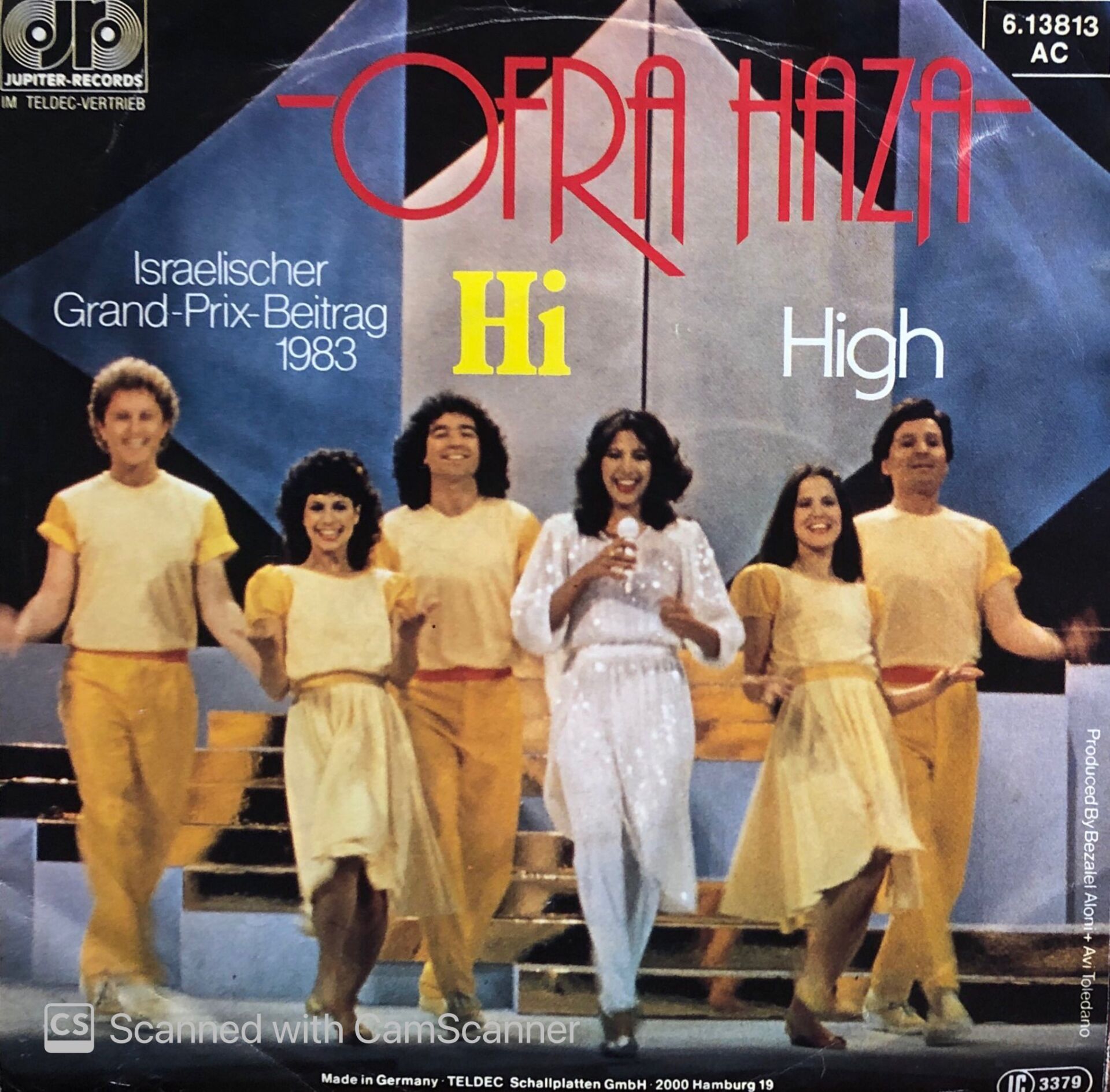 Ofra Haza - Hi / High 45lik