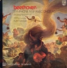 Beethoven*, Anna Tomova*, Annelies Burmeister, Peter Schreier, Theo Adam, Orchestre Du Gewandhaus De Leipzig*, Kurt Masur – Symphonie N° 9 ''Avec Choeurs'' En Ré Mineur, Op. 125 LP
