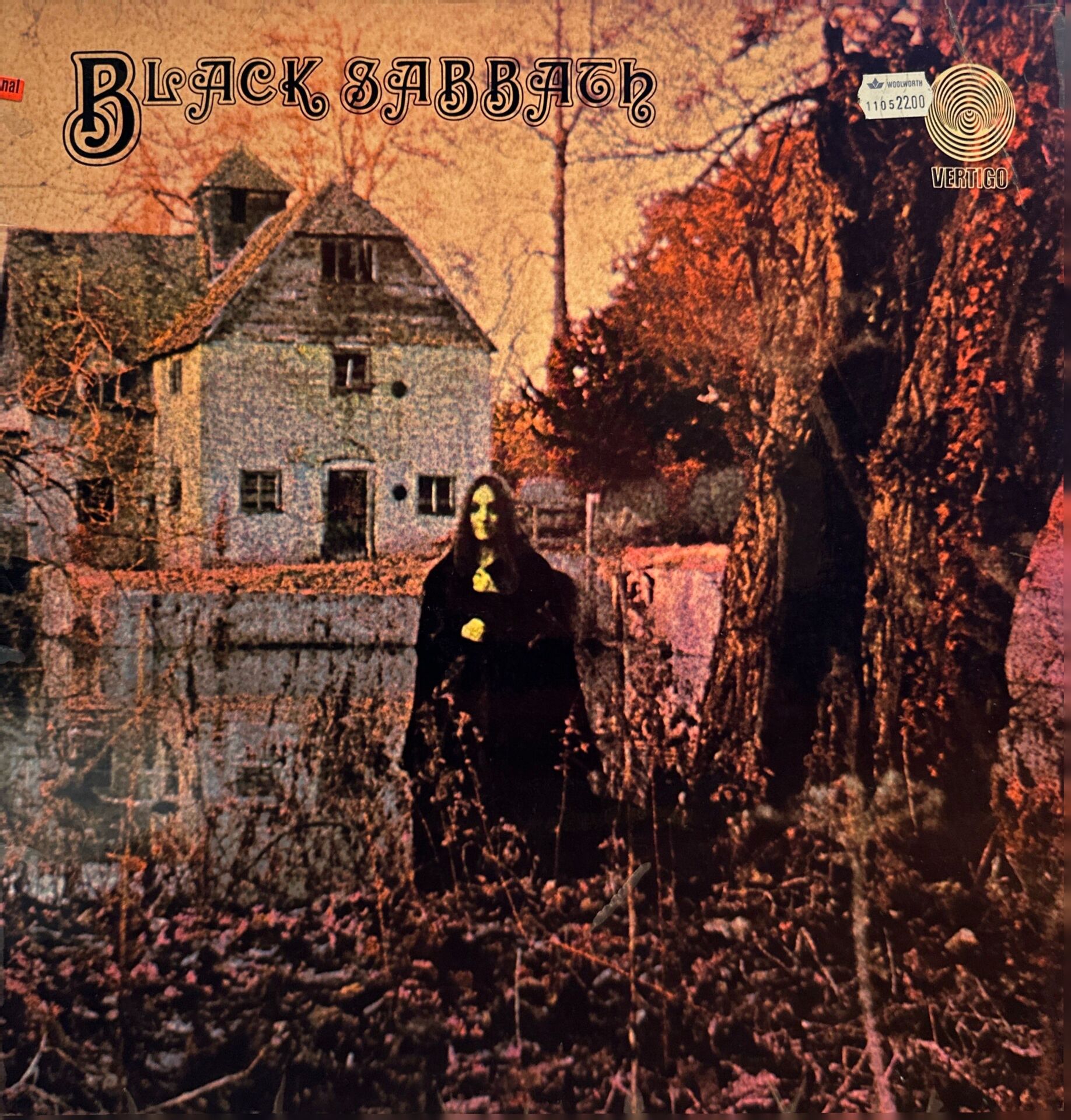 Black Sabbath – Black Sabbath LP ( Vertigo baskı )