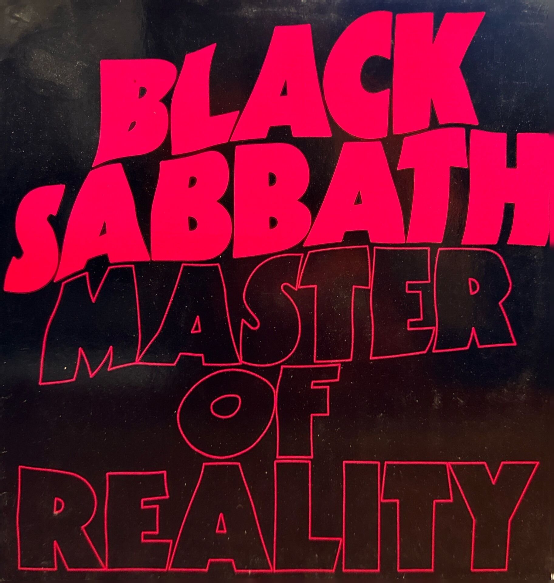 Black Sabbath – Master Of Reality LP