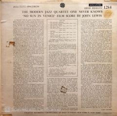 The Modern Jazz Quartet – The Modern Jazz Quartet Plays One Never Knows (Original Film Score For “No Sun In Venice”) LP