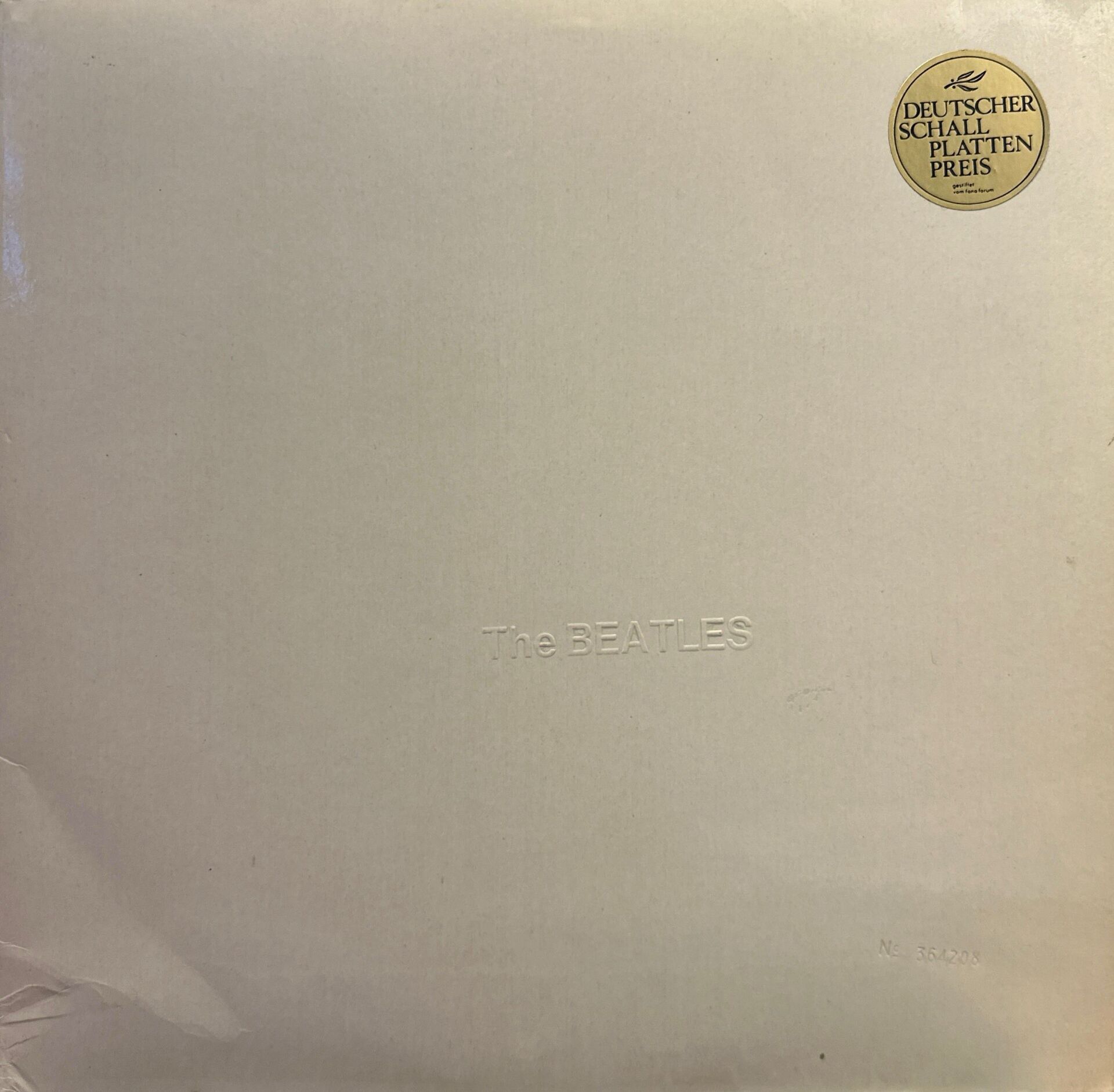The Beatles – The Beatles ( White Album ) LP