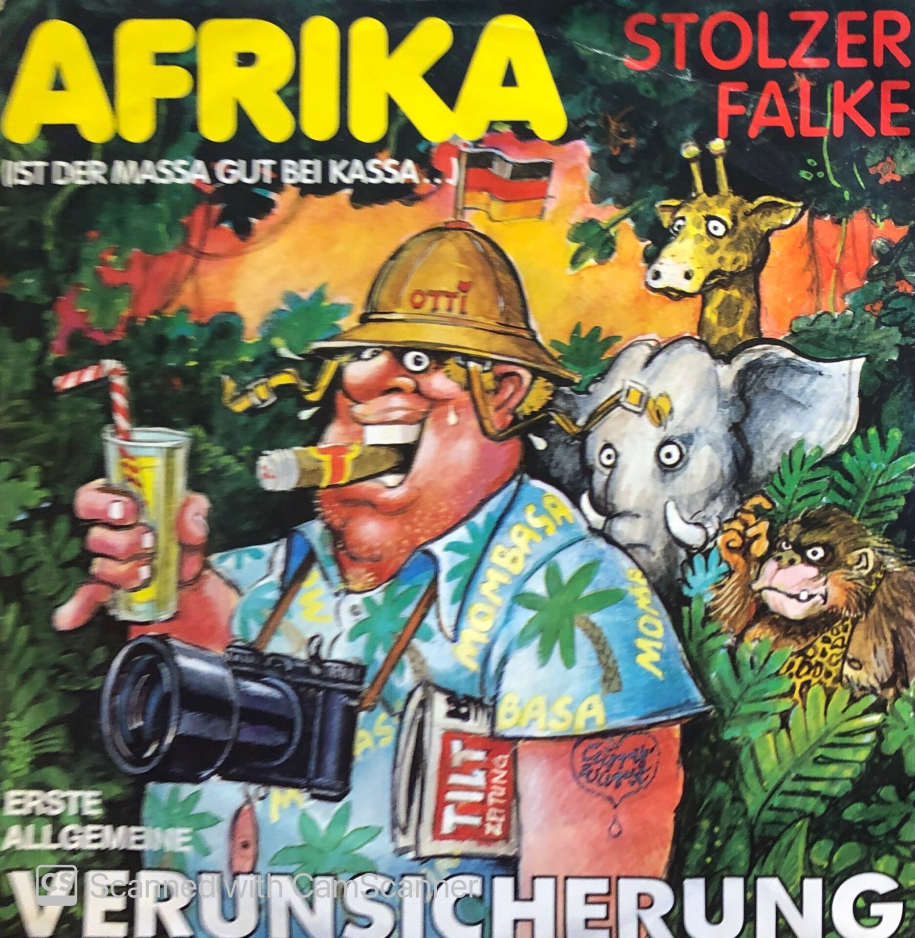 Erste Allgemenie Verunsicherung - Afrika / Stolzer Falke 45lik