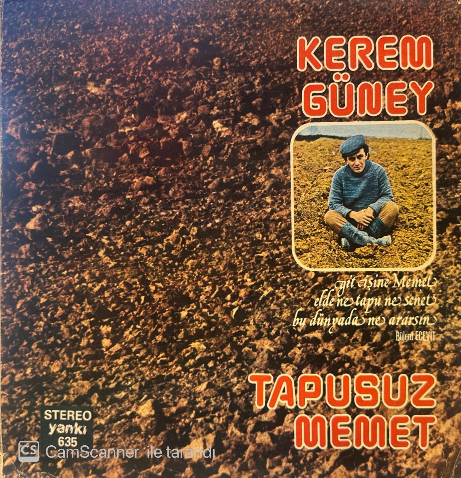 Kerem Güney – Tapusuz Memet LP