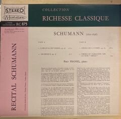 Peter Frankl, Piano – Recital Schumann LP