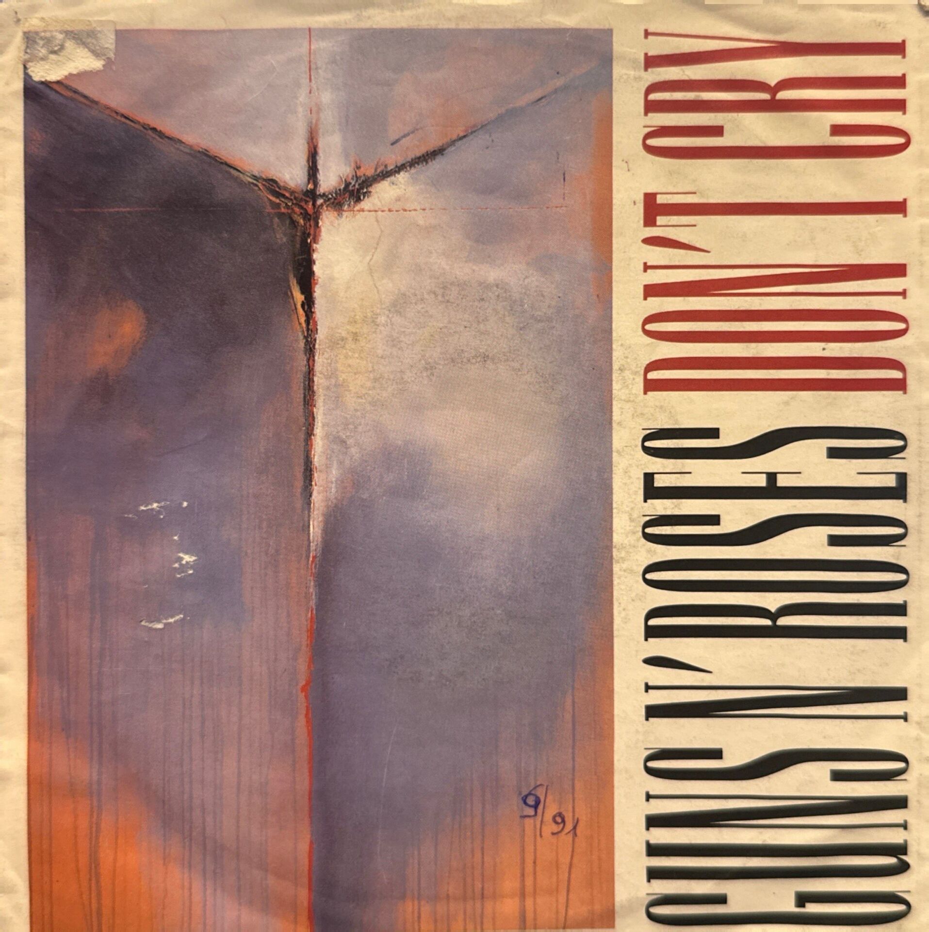 Guns N' Roses - Don't Cry 45'lik