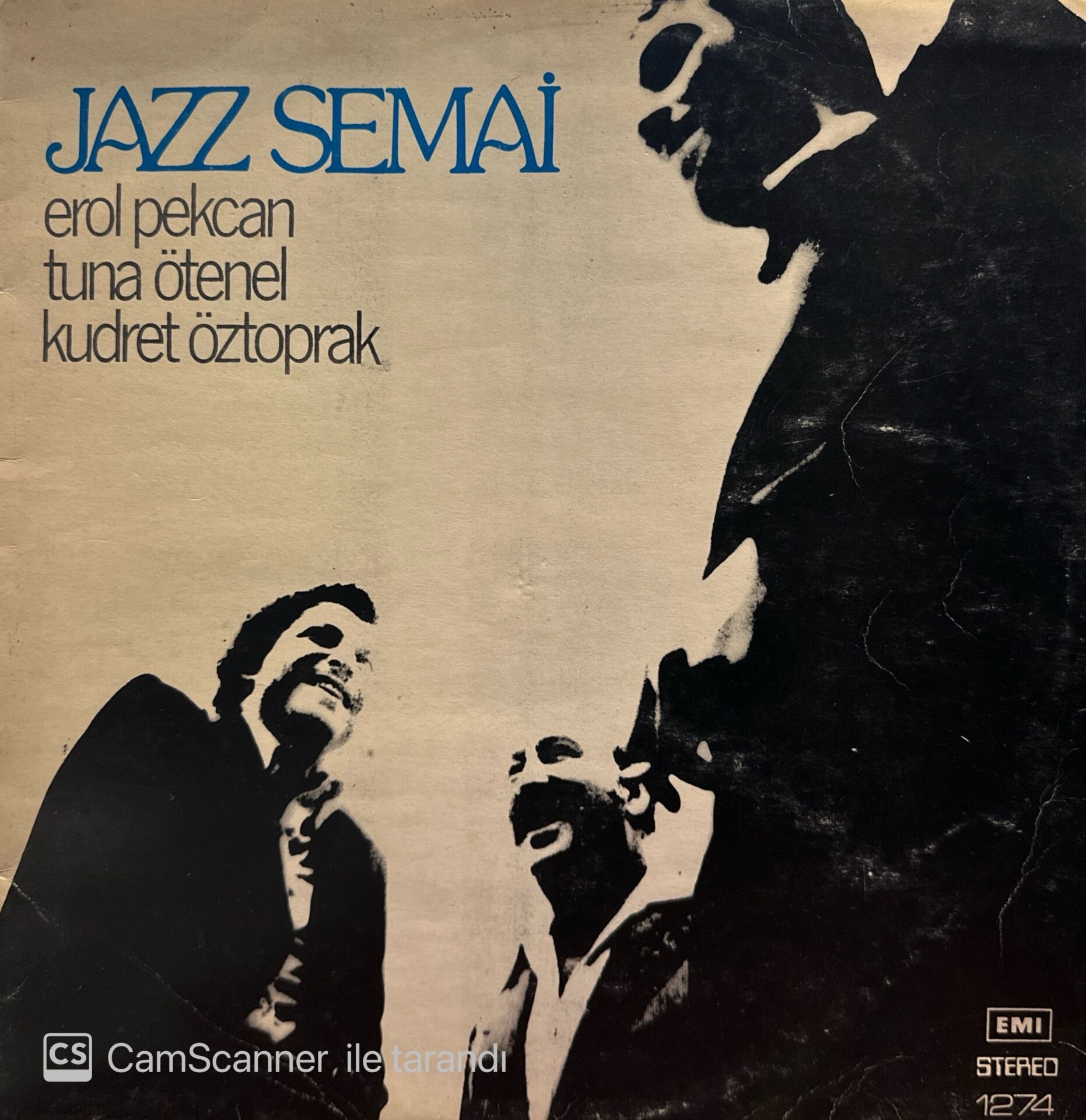 Erol Pekcan, Tuna Ötenel, Kudret Öztoprak – Jazz Semai LP