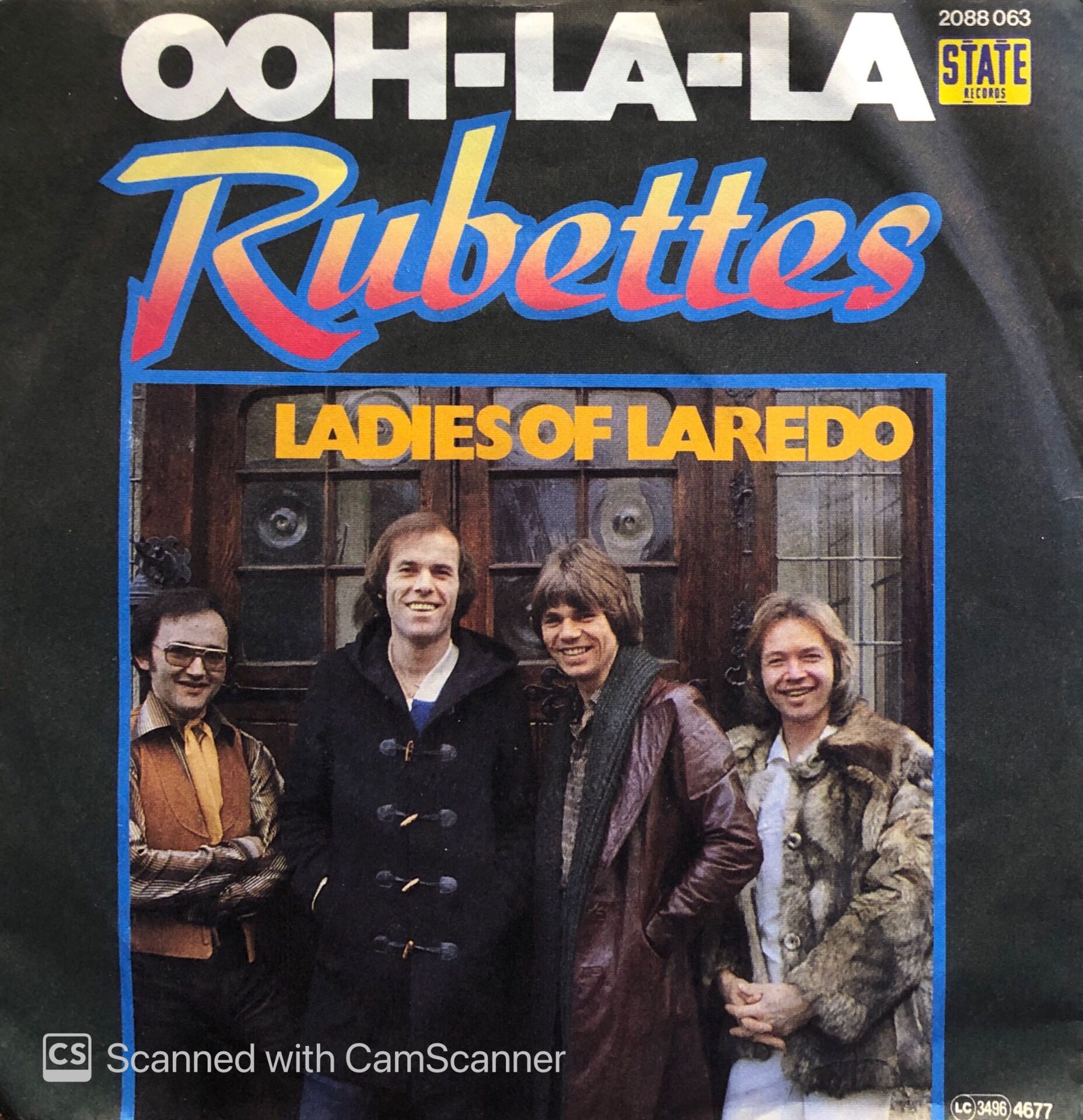 Rubettes - Ooh-la-la / Ladies Of Laredo 45lik