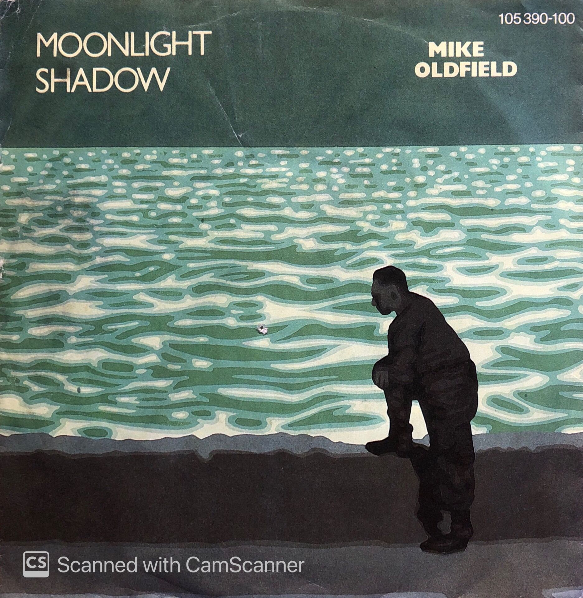 Mike Oldfield - Moonlight Shadow / Rite of Man 45lik